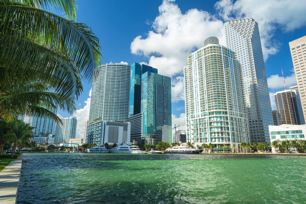 Downtown Miami view.