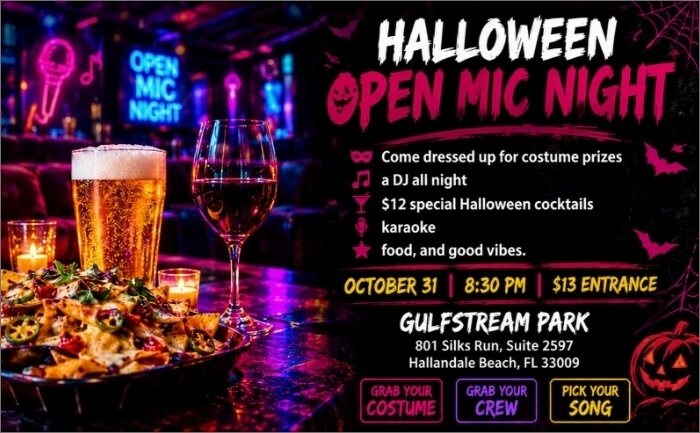 October Halloween website baner